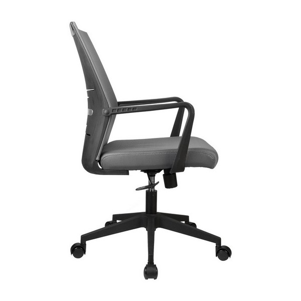 Офисное кресло Riva Chair B818 серая сетка