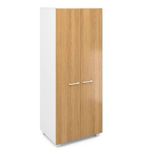 Шкаф для одежды глубокий Alba AL-2.10 Дуб сантана/белый